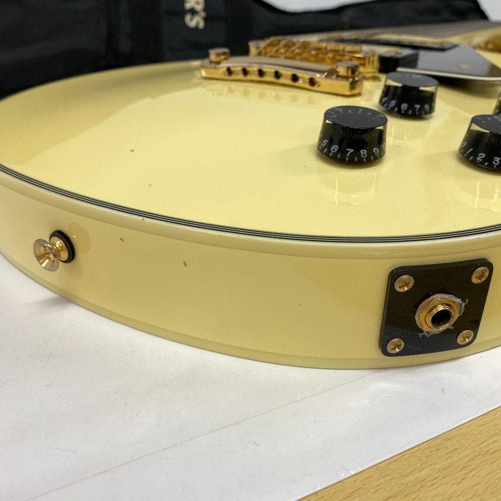 BUSKER'S バスカーズ エレキギター ホワイト レスポールカスタム