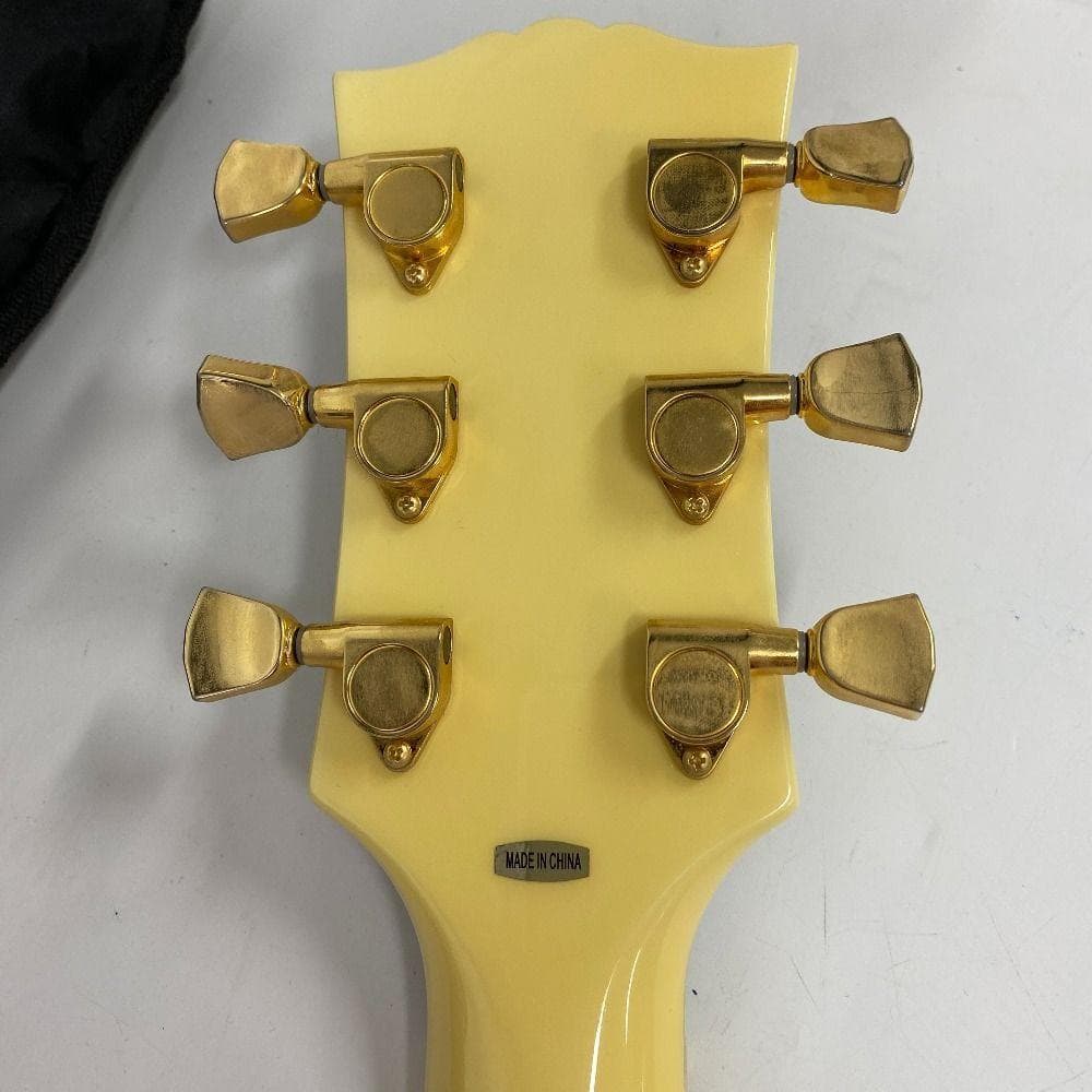 BUSKER'S バスカーズ エレキギター ホワイト レスポールカスタム