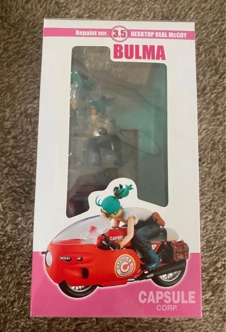 デスクトップリアルマッコイ ドラゴンボール 3.5 ブルマ フィギュア