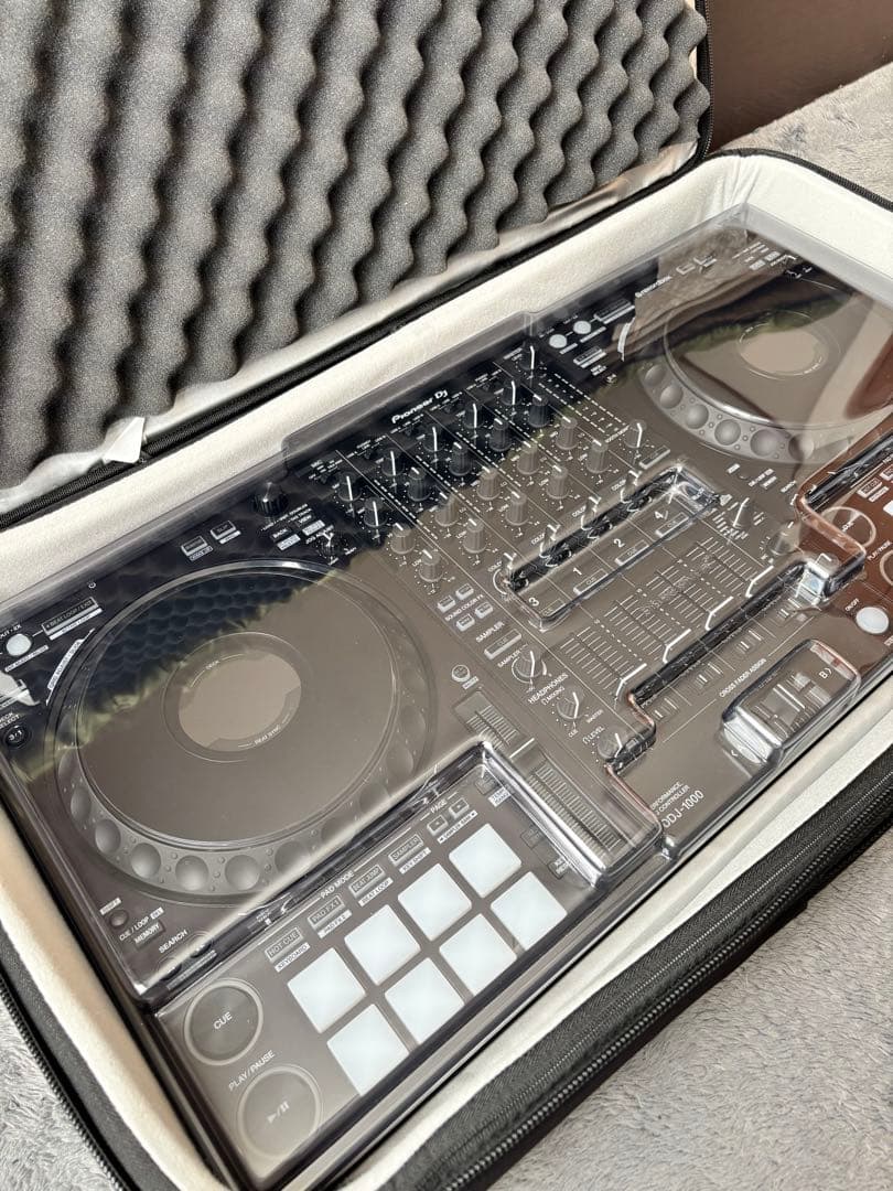 PIONEER DJ DDJ-1000 【デッキセーバー・クッションケース付き】