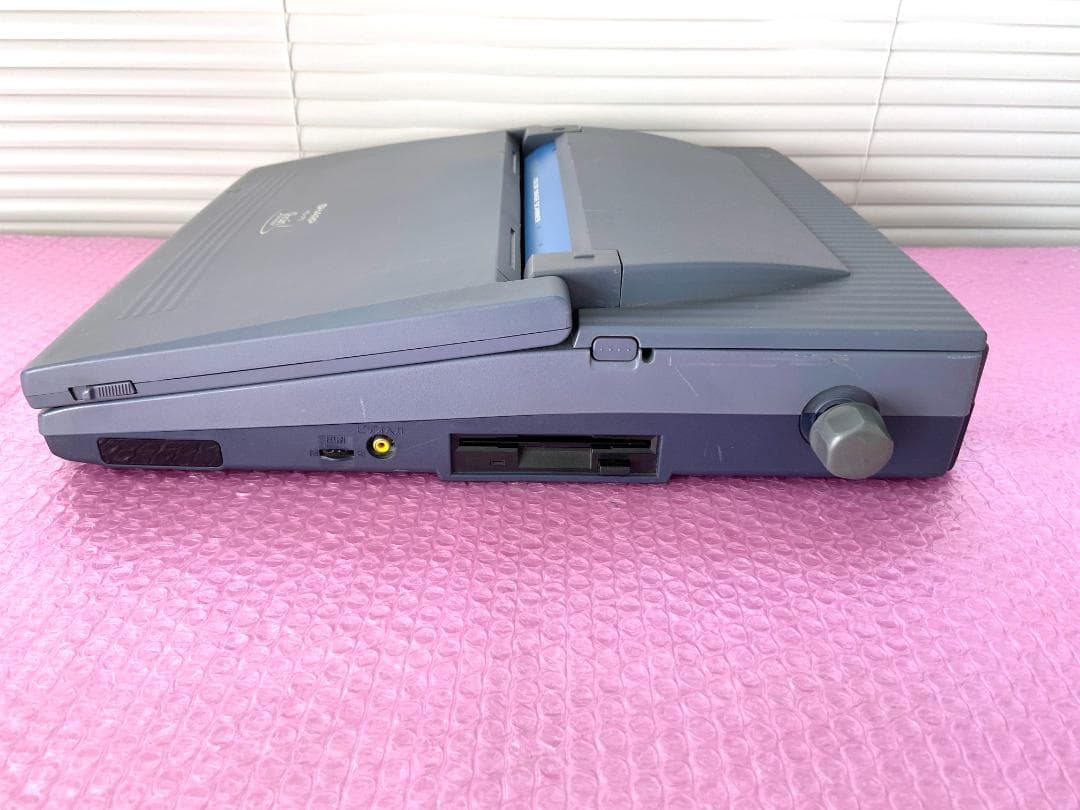 【動作確認済】希少！シャープ ワープロ 書院 WD-VP2 カラー液晶きれい！