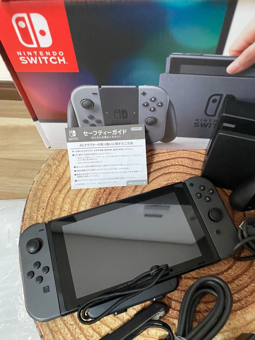 Nintendo Switch ニンテンドースイッチ本体　グレー ⑦