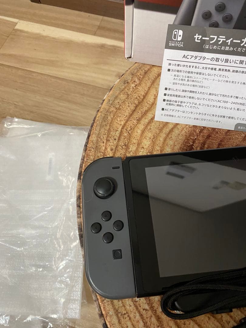 Nintendo Switch ニンテンドースイッチ本体　グレー ⑦