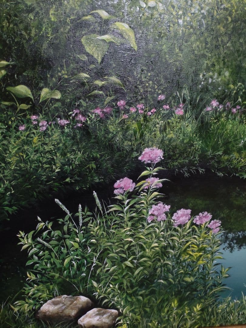 油絵【Fosest】1点物の原画/作者サイン入◆F30号キャンバス