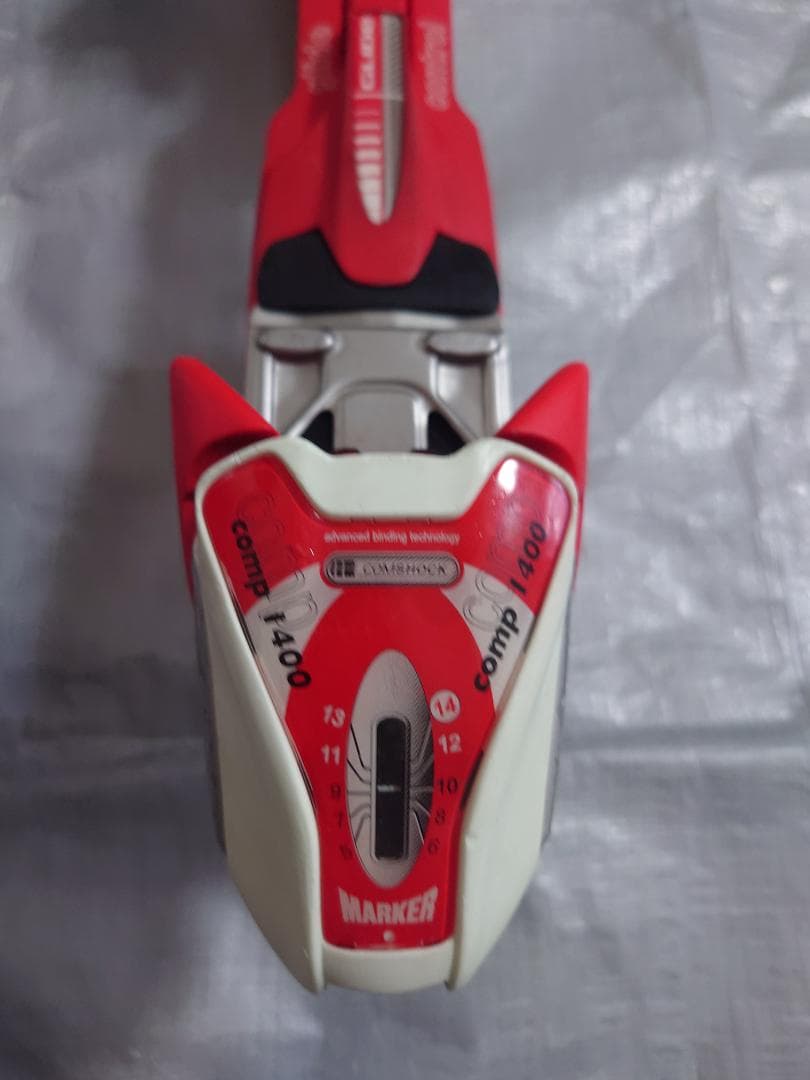 Marker comp 1400 ビンディング 赤/白