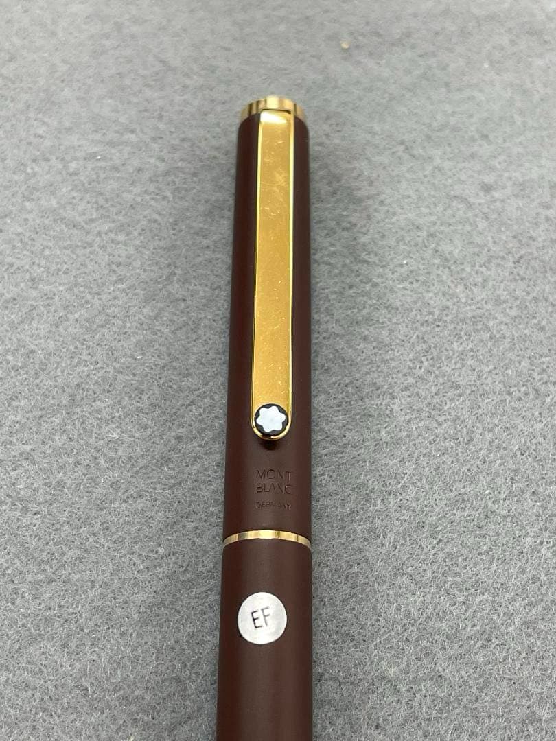 モンブラン　MONTBLANC Ｓライン　万年筆　ブラウン・ブラック　セット