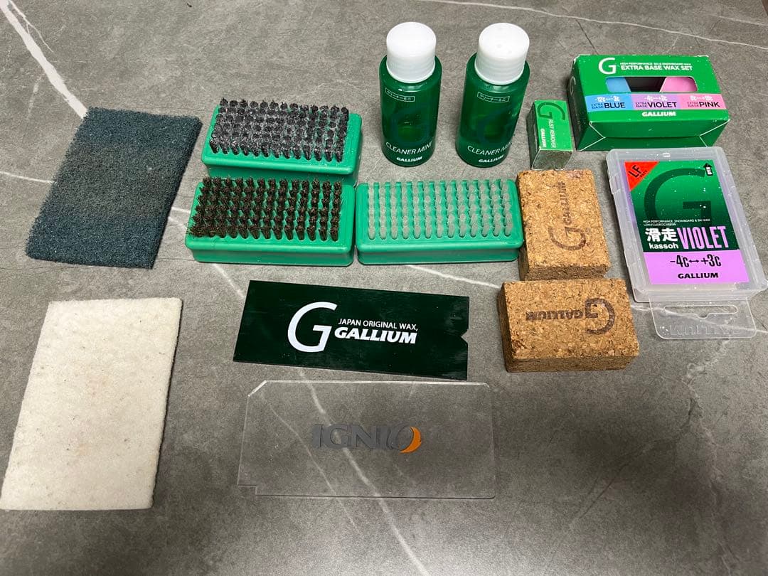 GALLIUM スノーボード用ワックスセット