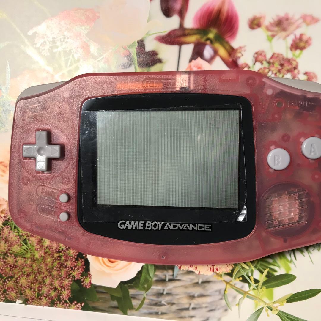 任天堂ゲームボーイアドバンス、❤️新品ガラス製スクリーンレンズ偏光板交換済、美品