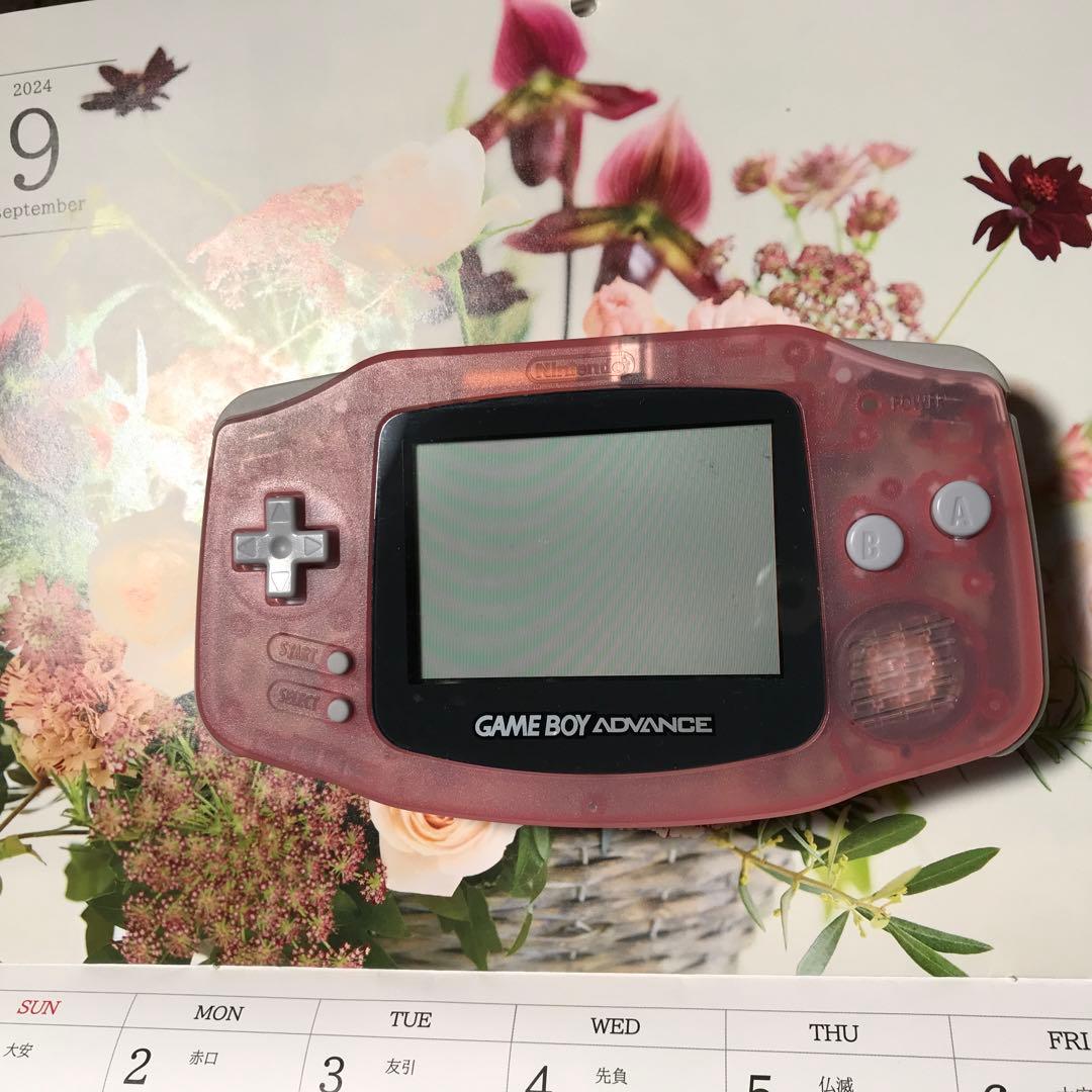 任天堂ゲームボーイアドバンス、❤️新品ガラス製スクリーンレンズ偏光板交換済、美品
