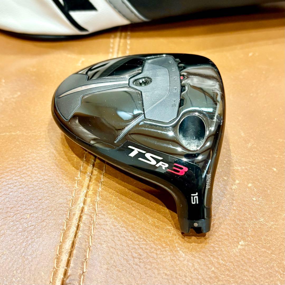 タイトリスト TSR3 3W 15° フェアウェイウッド ヘッドカバー付き
