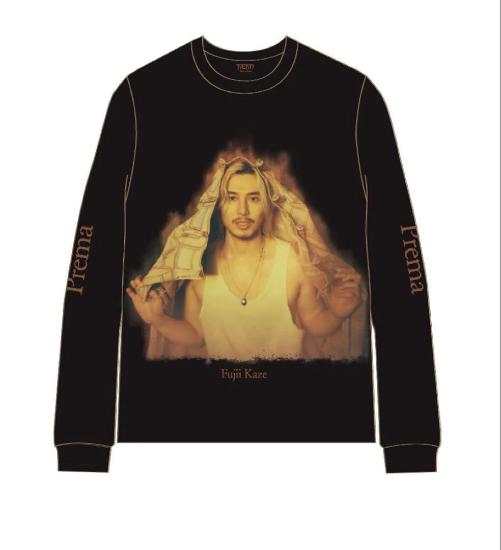 藤井風prema Long SleeveT-shirt ブラック黒LサイズロンT