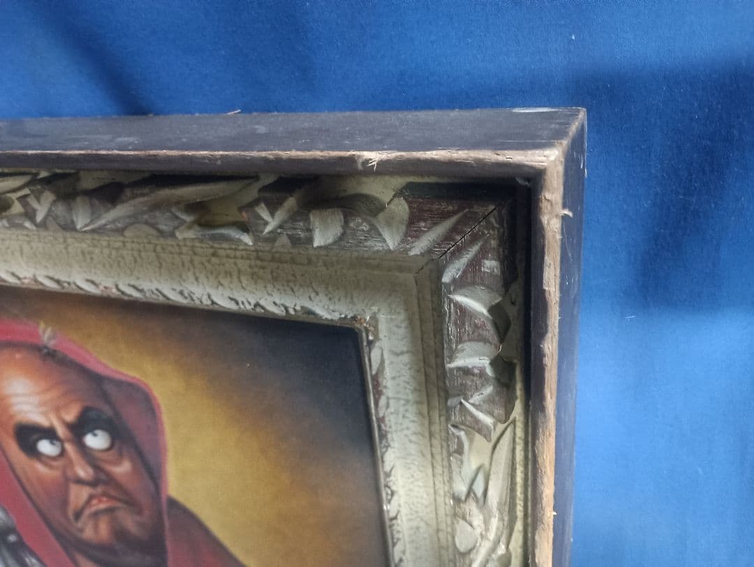 4967）馬堀喜孝　油絵F8号　ダルマ