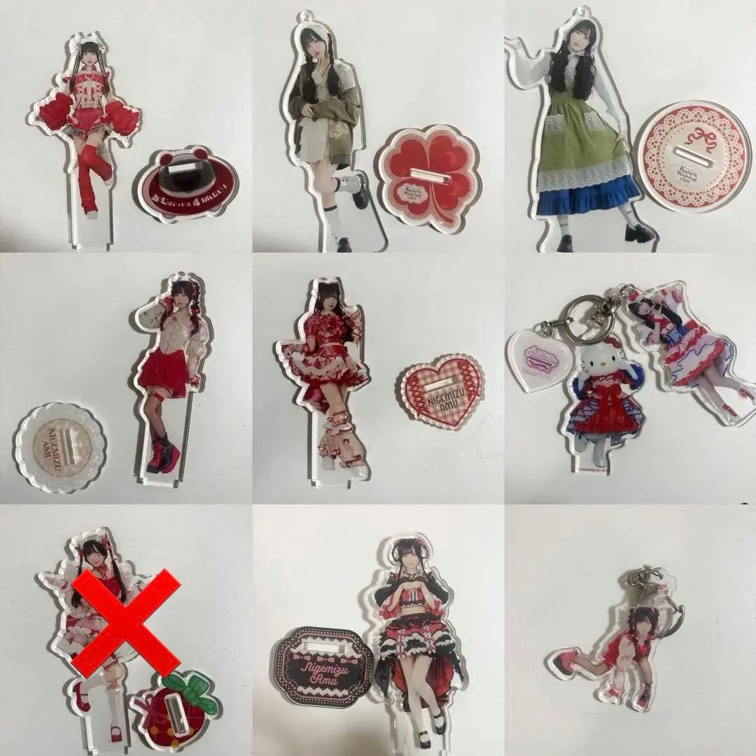 逃げ水あむ アクスタ アクキー まとめ売り きゅるりんってしてみて