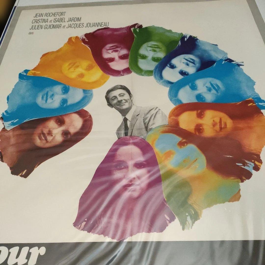 映画「pour un amour lointain」 フランス　小判ポスター