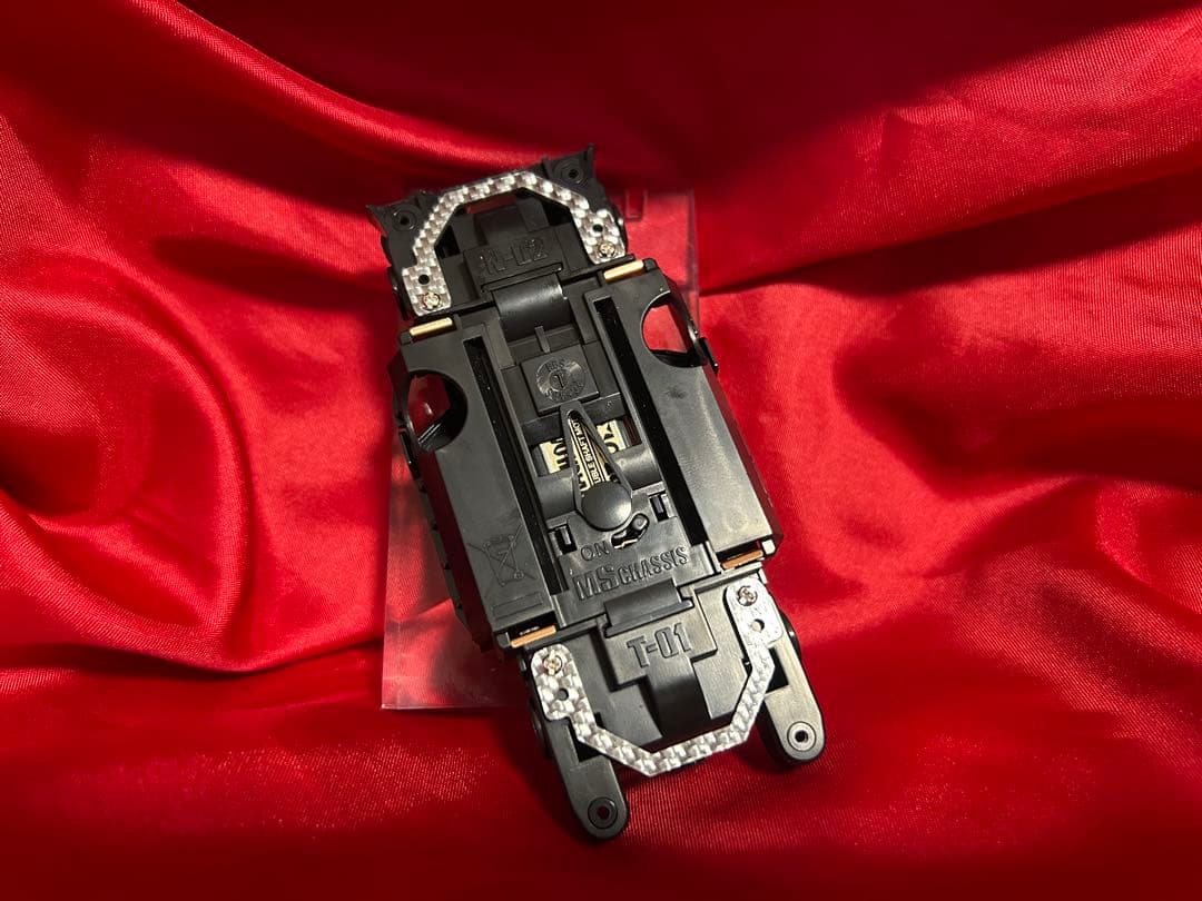 Ｎｏ．3 ミニ四駆 MSフレキ ブラックシャーシ パーフェクトセット