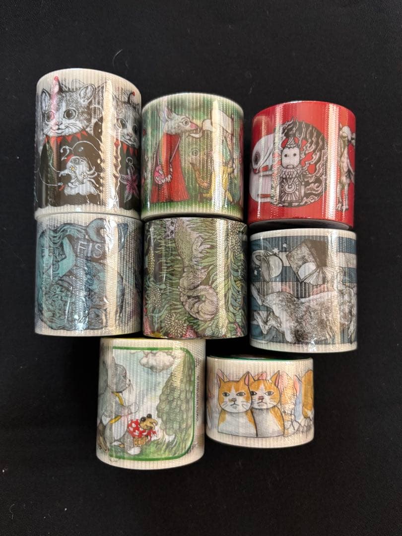 ヒグチユウコ 養生テープ 8個セット　ボリス雑貨店　新品未開封　まとめ売り