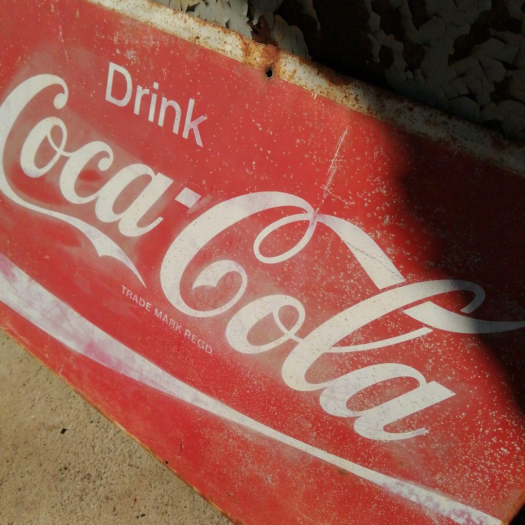 コカ・コーラ　看板　97cm　1971～1986年