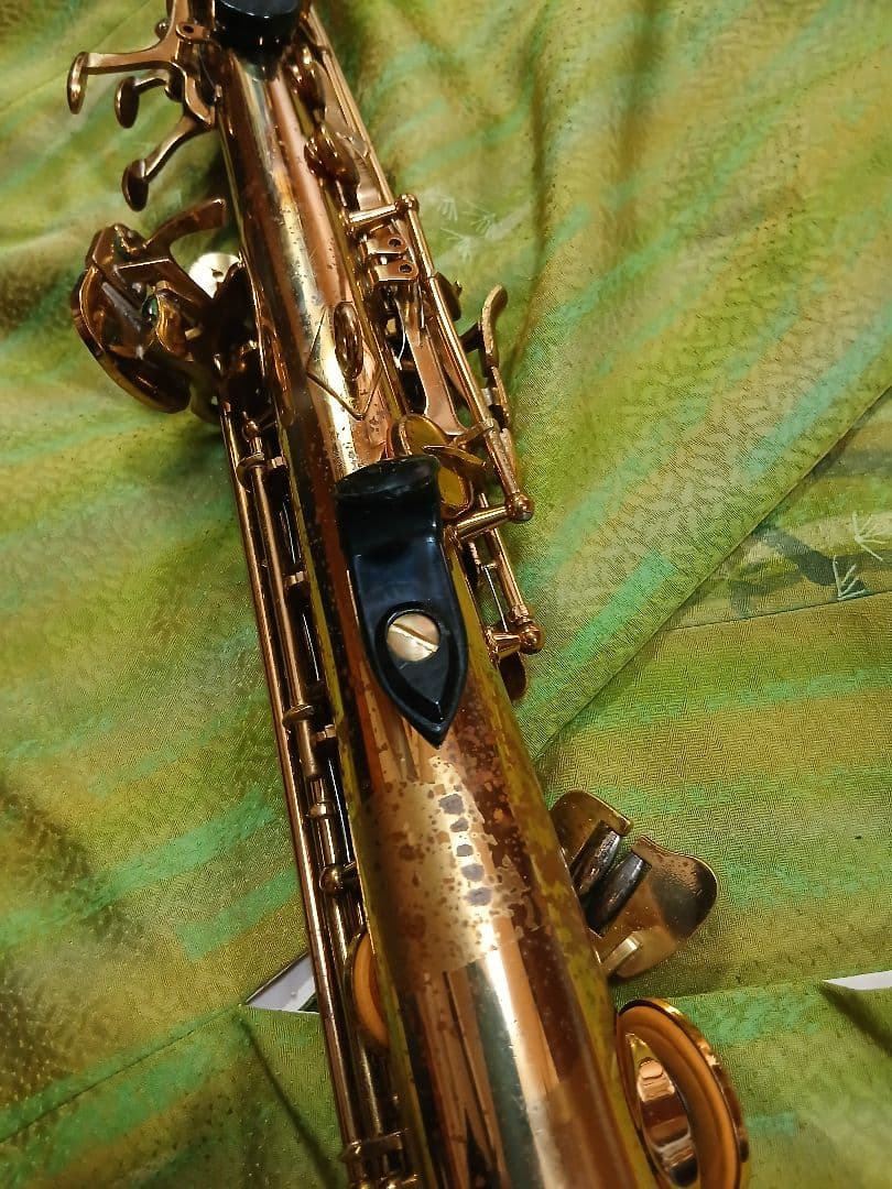 ソプラノサックス　MINELVA 音だしOK　完全ジャンク扱い品