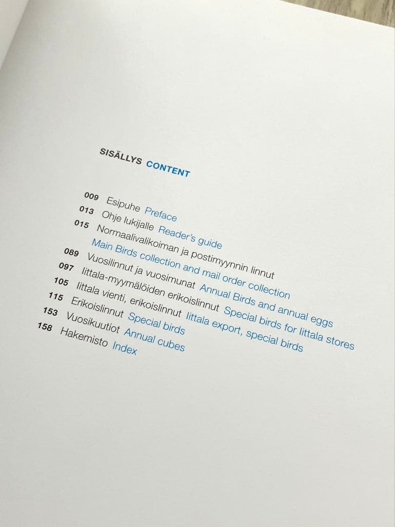 バード作品集 BIRDS BY TOIKKA - TOIKAN LINNUT