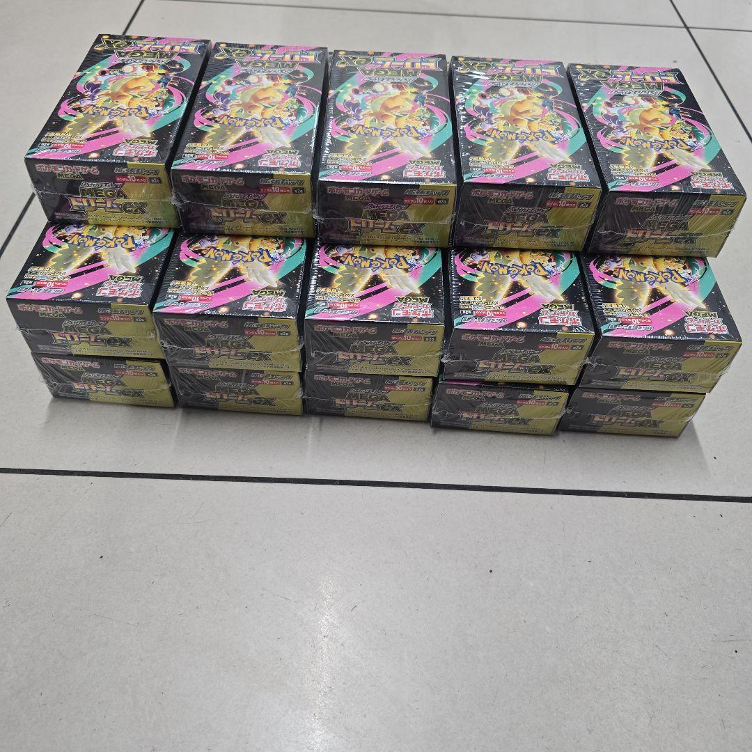 ポケモンMEGAドリームex25BOX 新品未開封シュリンク付き