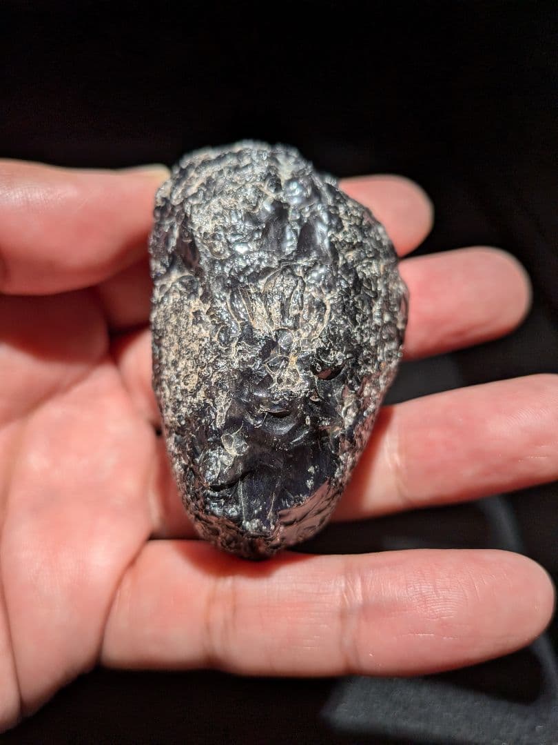 研磨品　十勝石玲瓏　パープルオーロラ　レインボーオブシディアン　特級品