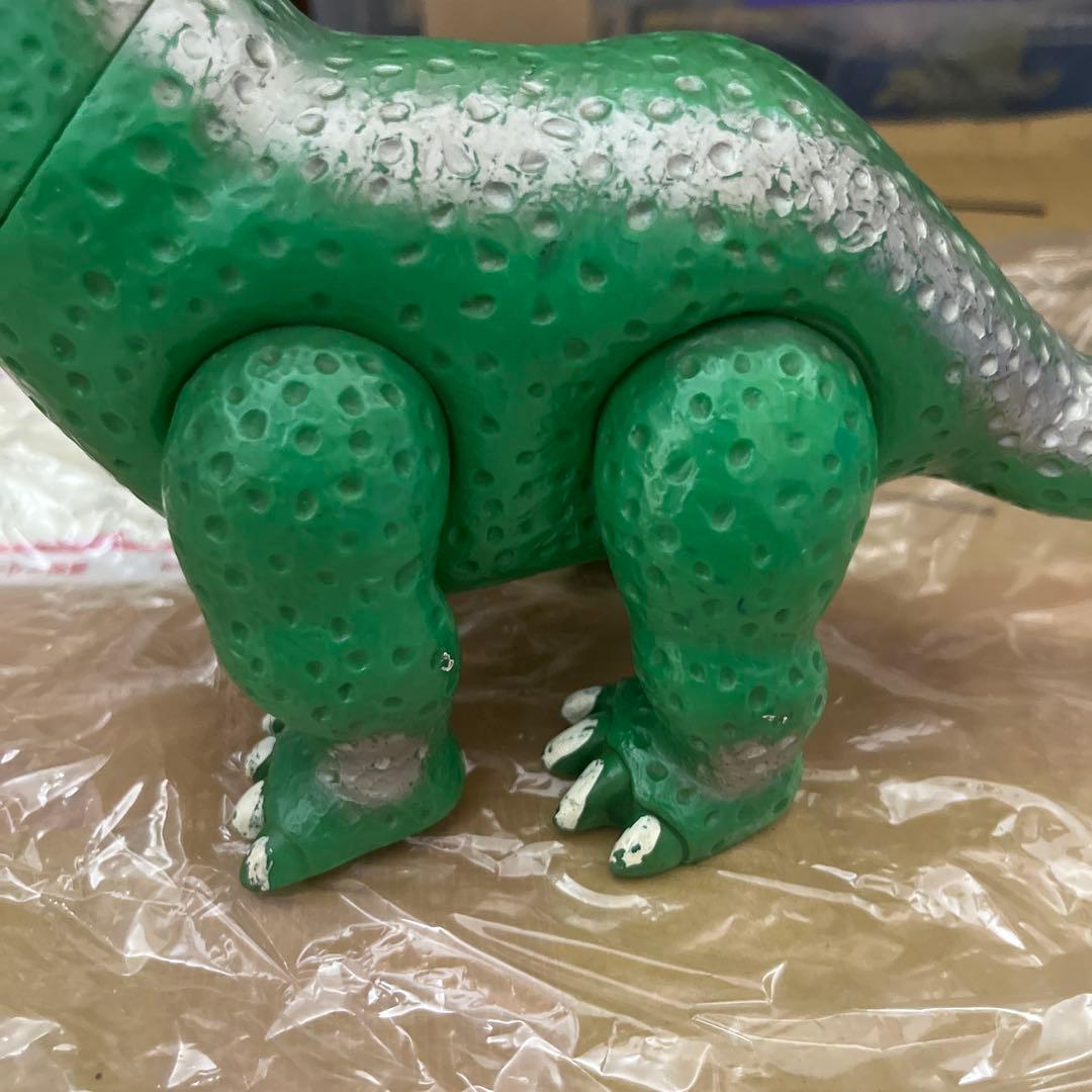 ⚠️激レア　野村トーイ　ネッシー　怪獣王子　ソフビ　緑色　1960年代　当時物