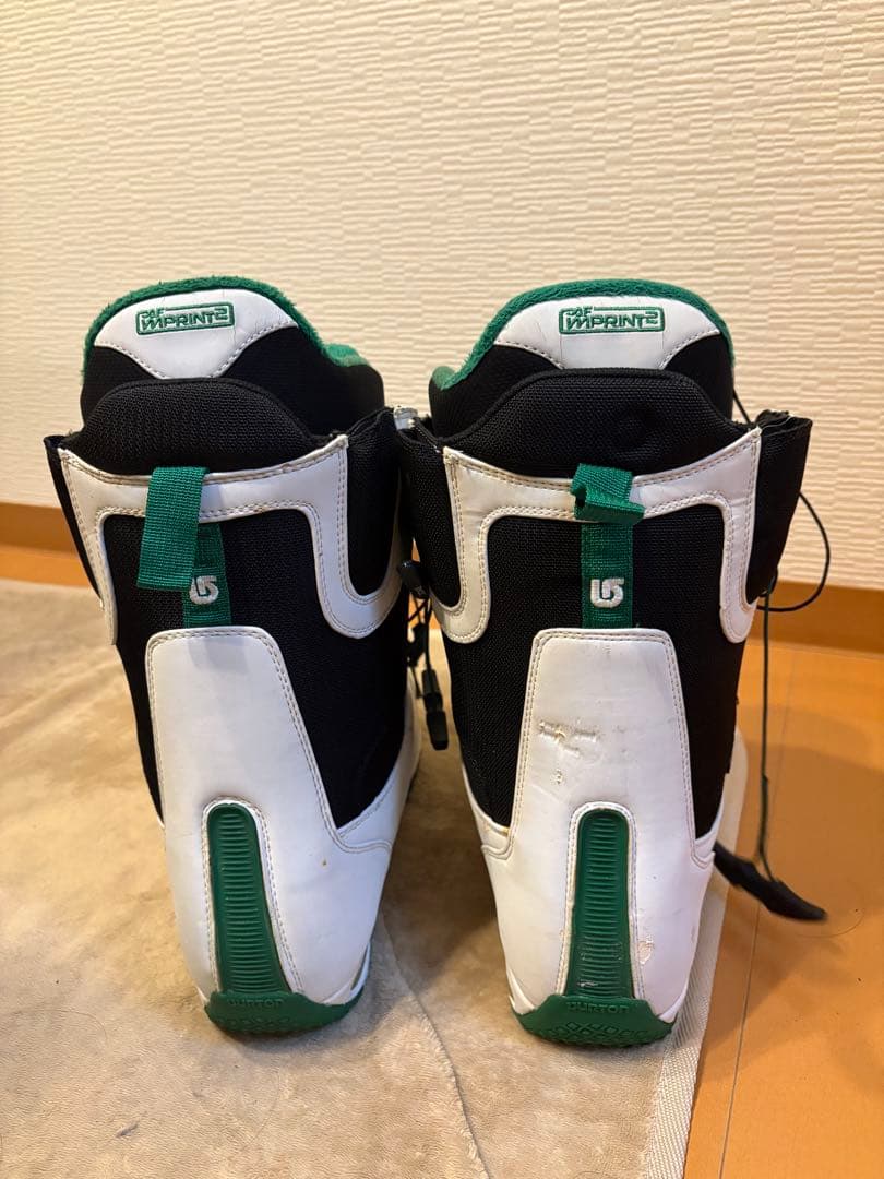 BARTON IMPRINT2 スノーボードブーツ ホワイト/グリーン