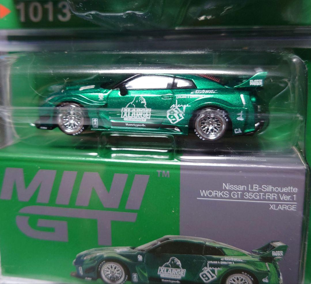 2台セット LBWK MINIGT × XLARGE NISSAN 35GT
