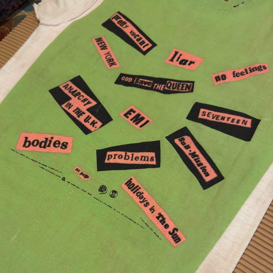 ミュージシャン Sex Pistols 1979 US promotion T shirt