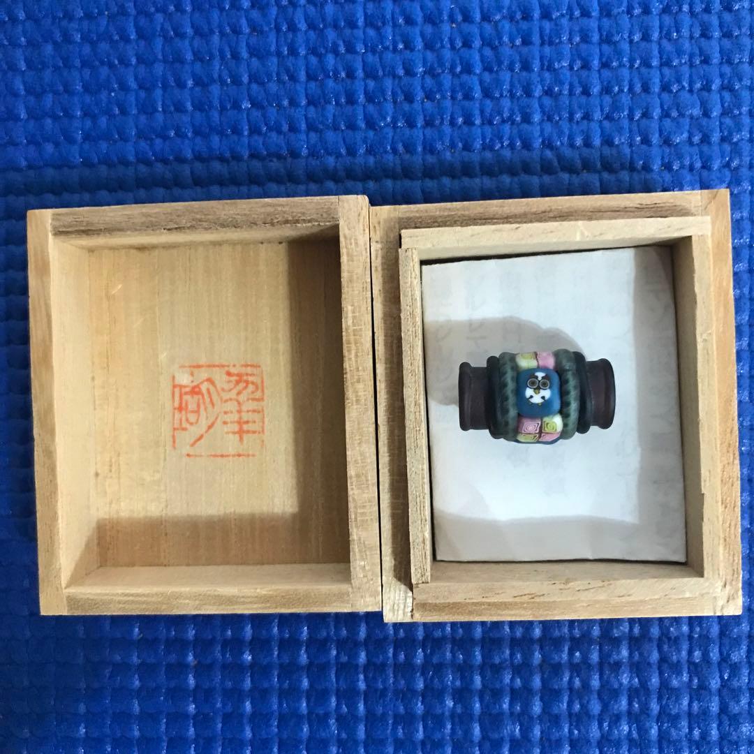 作家　西真田　幸子　とんぼ玉