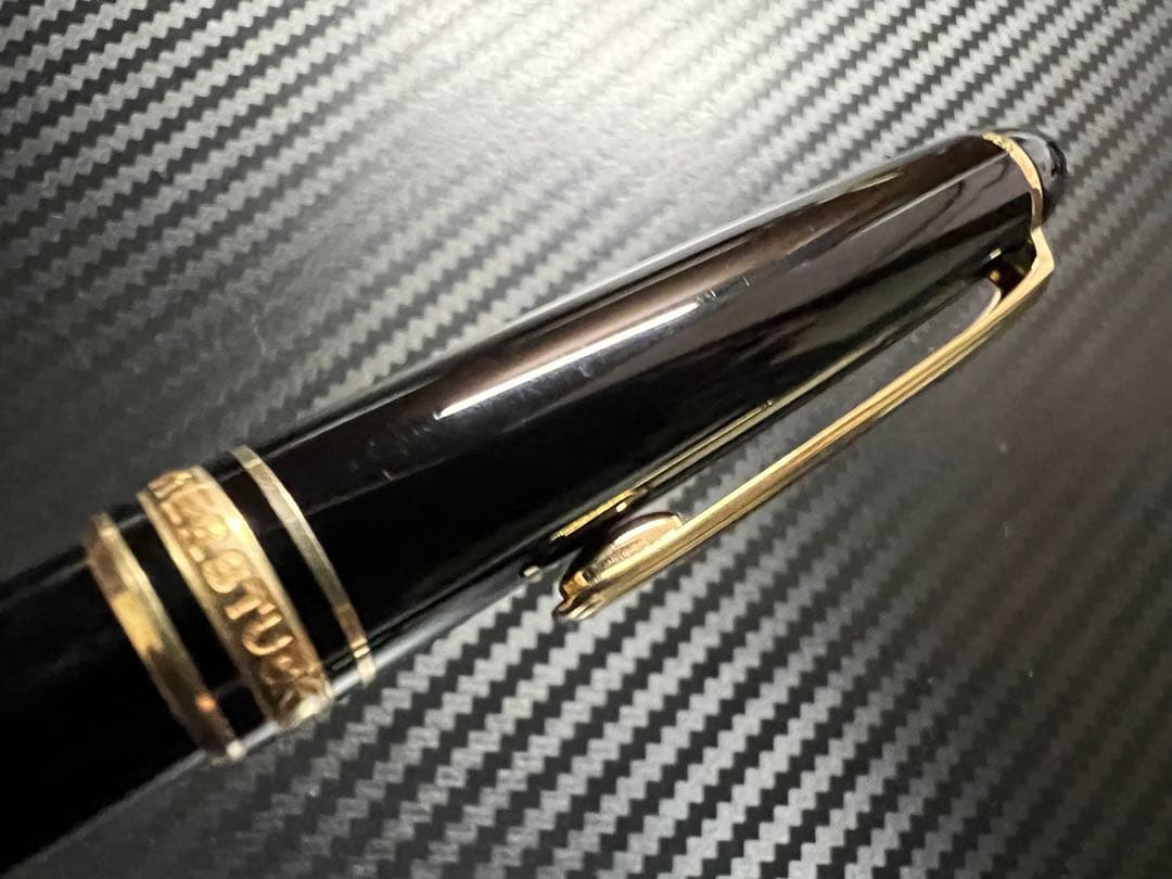 未使用に近い モンブラン 163 ブラック クラシック ボールペン