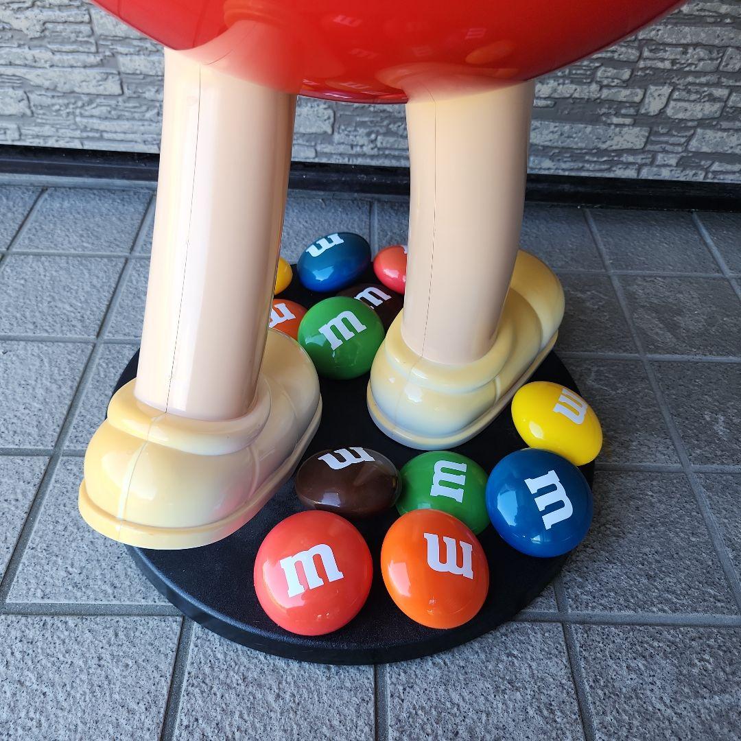 m&m's エムアンドエムズ　非売品！特大ディスプレイ　(トレイ付)
