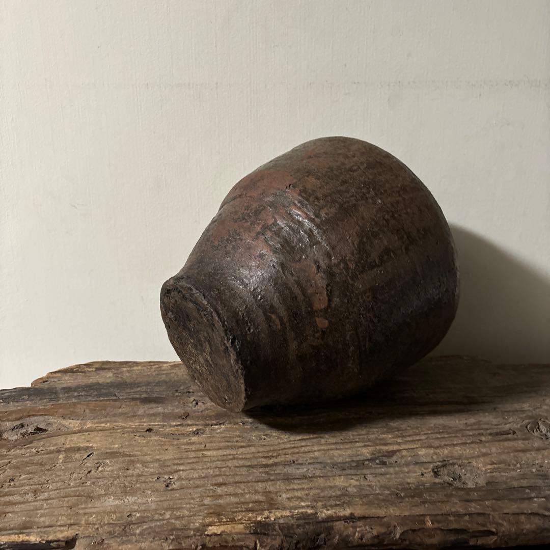 時代壷　古丹波　江戸時代前後頃　古越前　古信楽　古備前　瀬戸　骨董　花器検:李朝