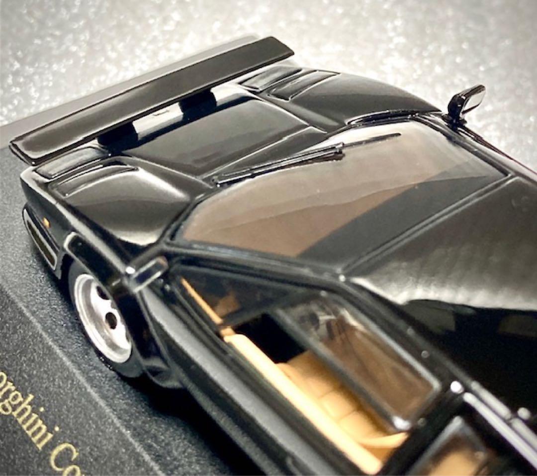 ジール特注1/43ランボルギーニカウンタック12本マフラー仕様 超希少 極美品！