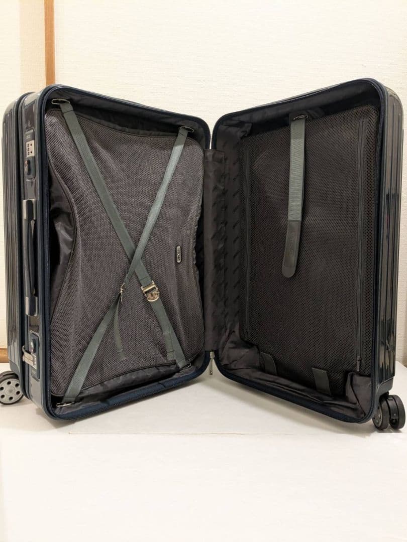 リモワ サルサデラックス 3Suiter ヨットブルー 85L 4輪