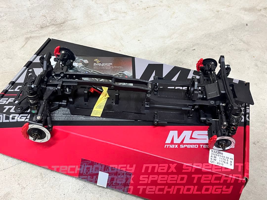 MST MRX S PRO メカ無し シャーシ 組み立て済み