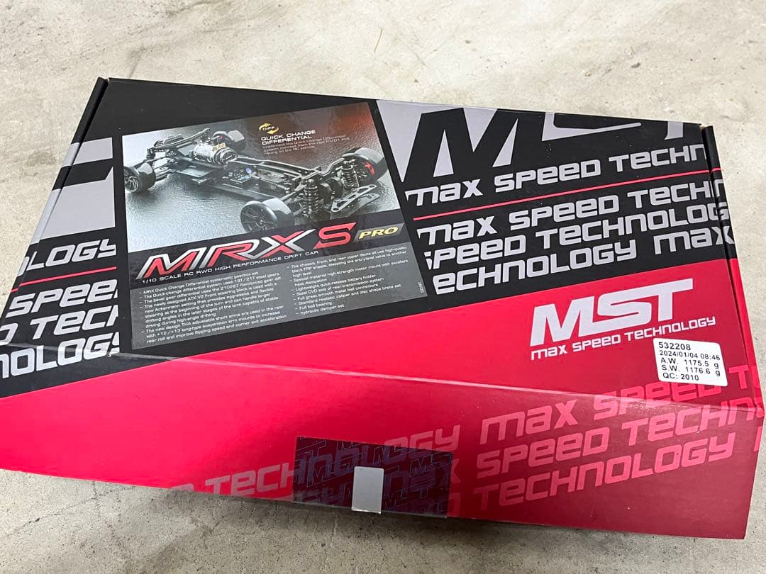 MST MRX S PRO メカ無し シャーシ 組み立て済み