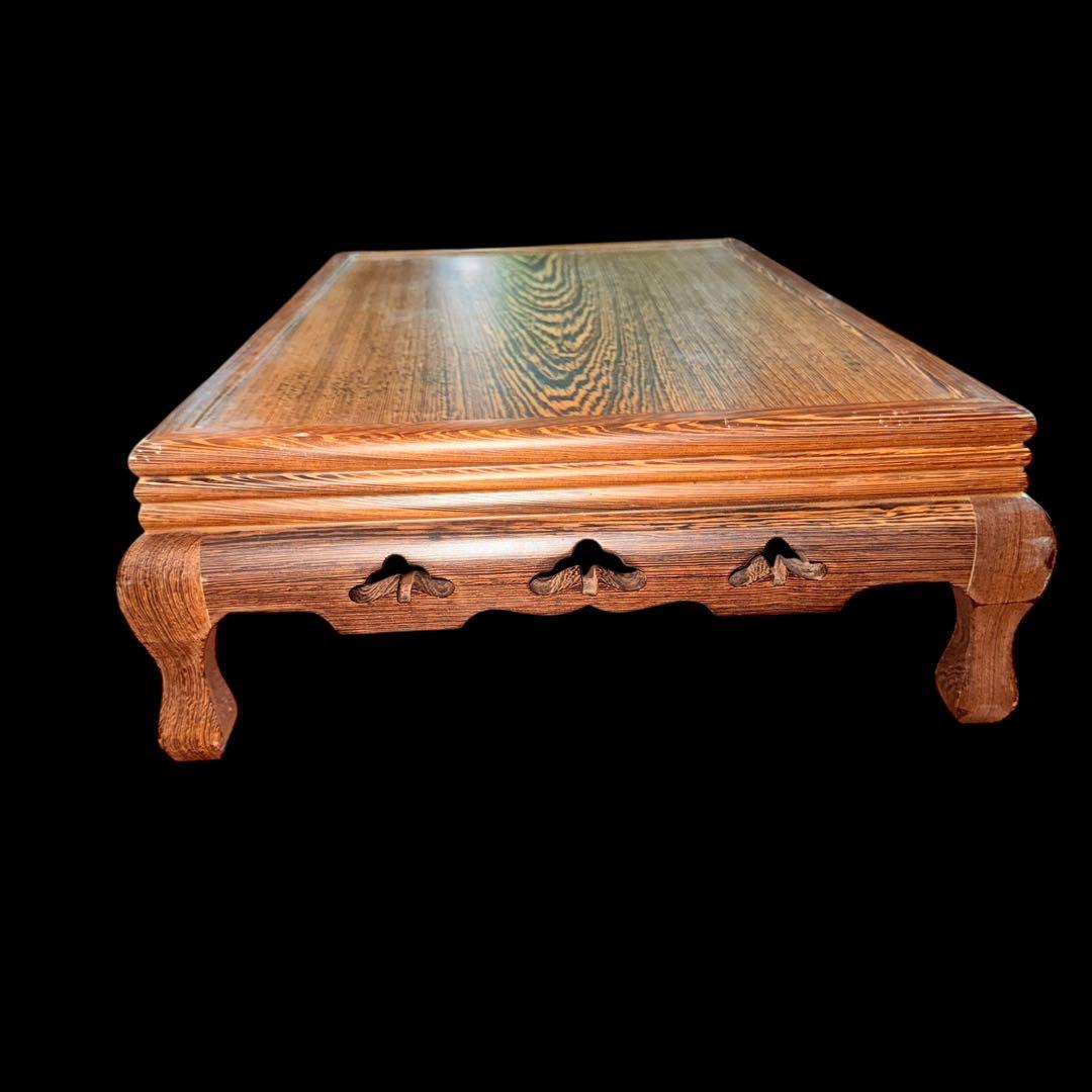 銘木「鉄刀木（タガヤサン）」花台・飾り台・床の間・和風・盆栽台・香炉台