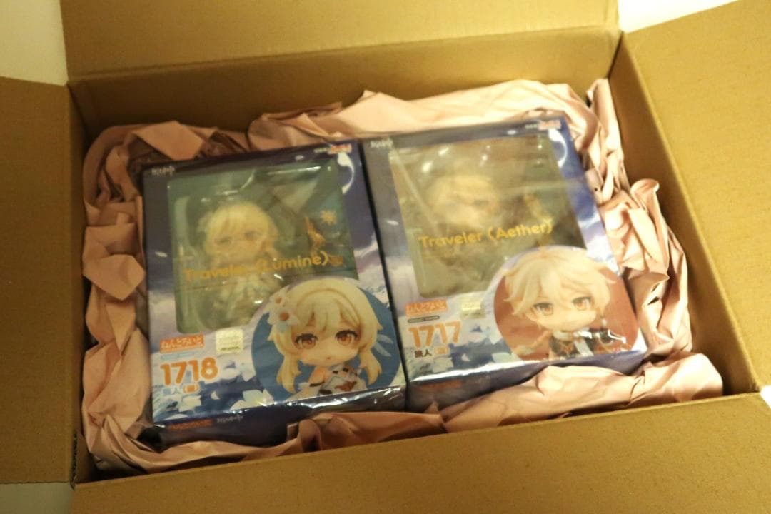 原神 ねんどろいど 旅人 空（1717）＆蛍（1718）