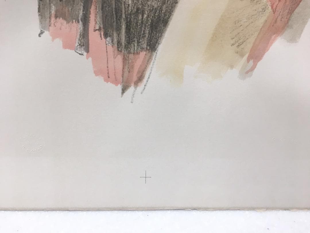 小磯良平　女性像　R.Koiso　　美術品　絵画　人物画