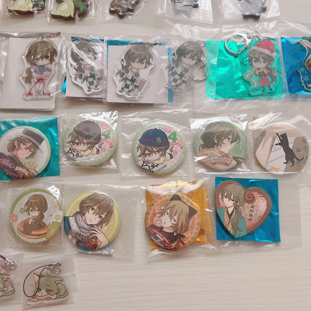 【画像複数枚】 明治東京恋伽　めいこい グッズセット 菱田春草 アクスタ 缶バ