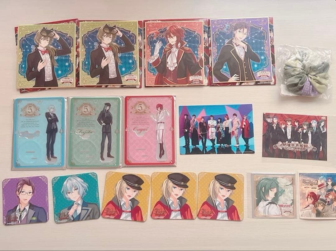 【画像複数枚】 明治東京恋伽　めいこい グッズセット 菱田春草 アクスタ 缶バ