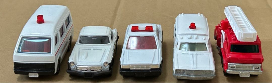 日本製 トミカ 緊急車 5台セット