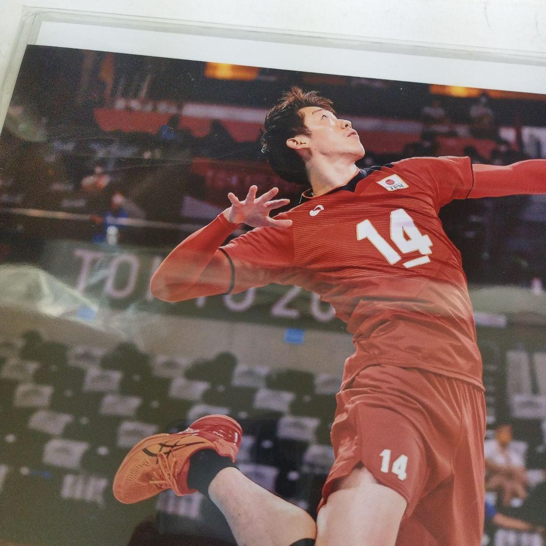 日本代表男子バレーボール　石川祐希　直筆サイン入りフォト　証明書付き