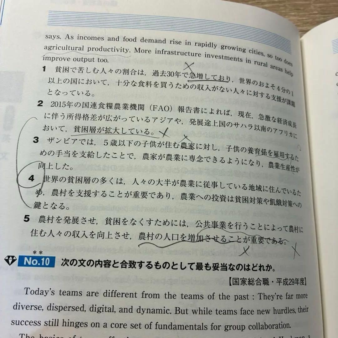 公務員試験 参考書 14冊セット 新スーパー過去問ゼミ6・7 カバーなし