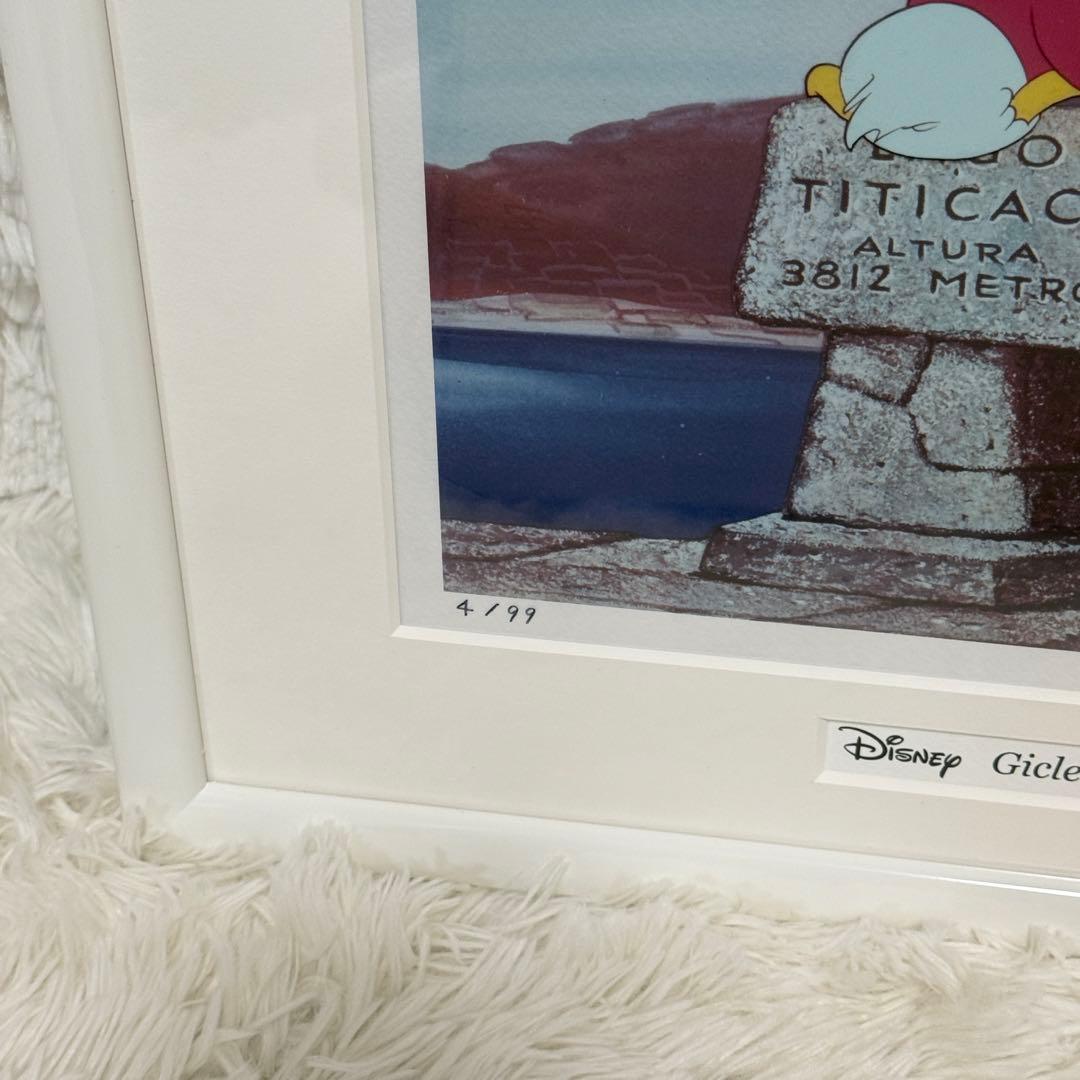 限定99部　ディズニーアートコレクション　ジクレー　ドナルド