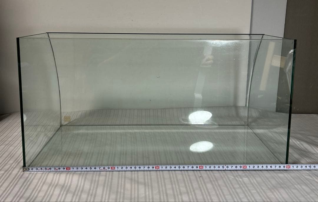 ガラス水槽 アクアシステム キュームガーデン ★曲面デザイン 熱帯魚用 透明