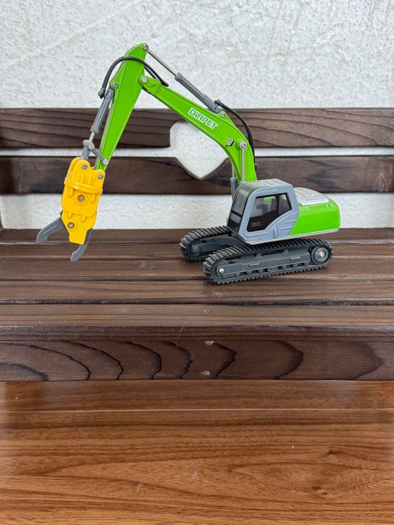 KOBELCO模型　ロングアーム解体機3台他　重機模型9台　合計12台セット