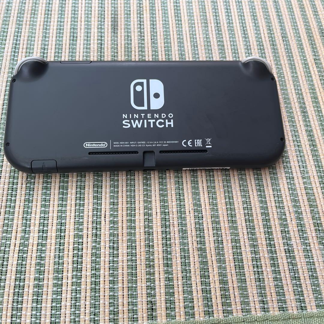 Nintendo Switch light グレー　ジャンク品