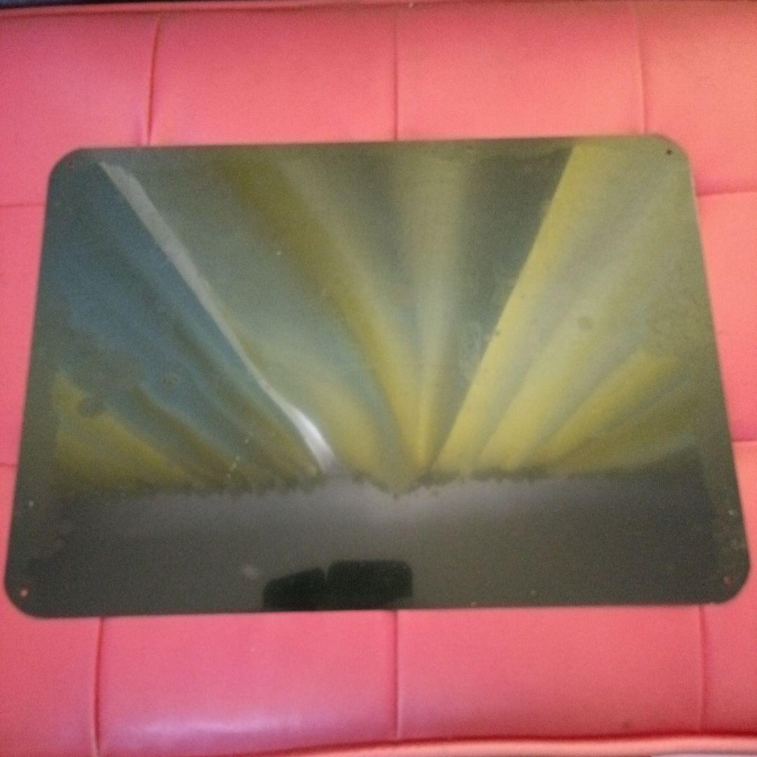 クリームソーダ　プレート　当時物